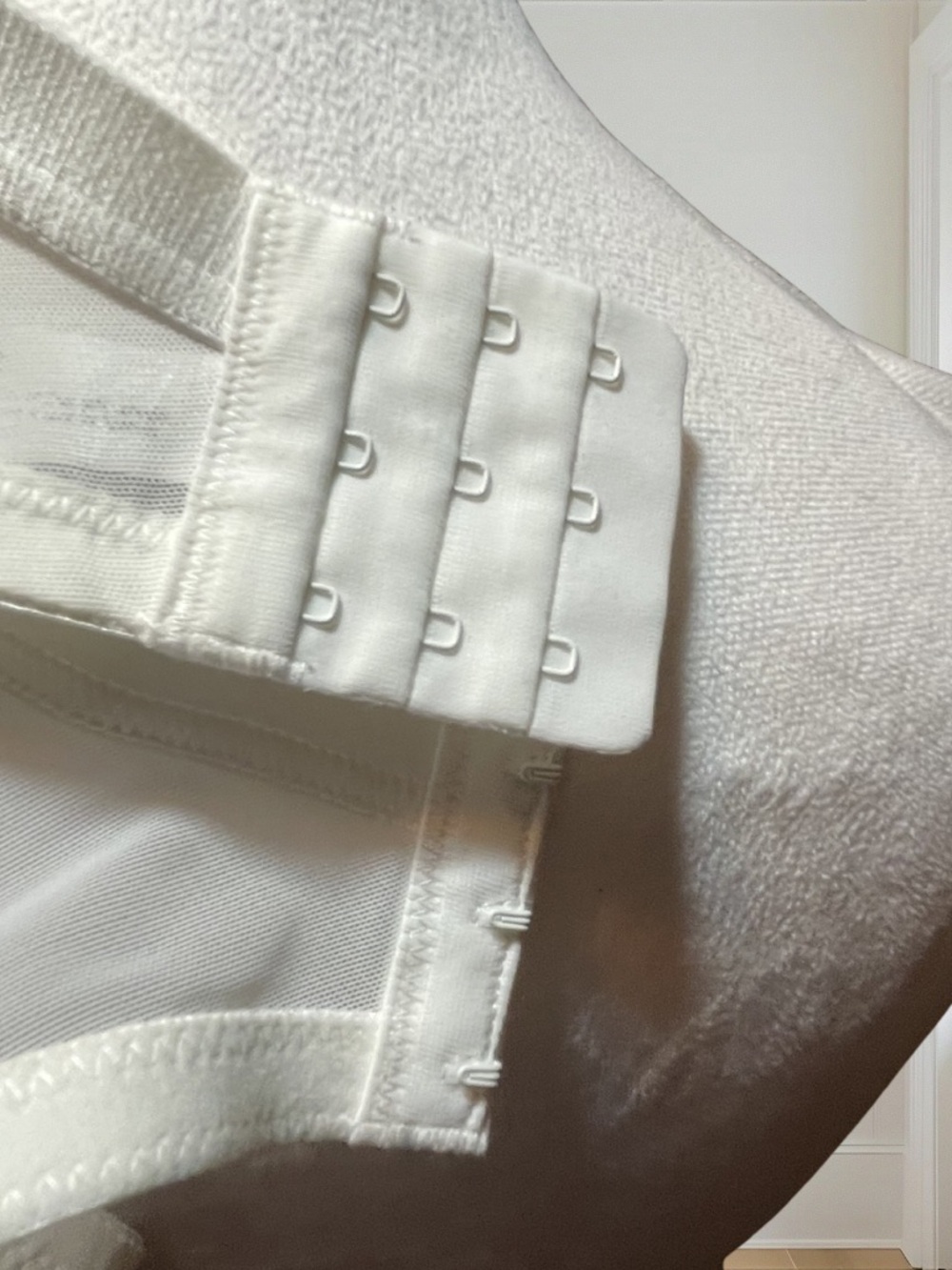 ADORE ME Women's White Lace Trim Full Coverage Bra 44DD NWOT - Picture 8 of 11